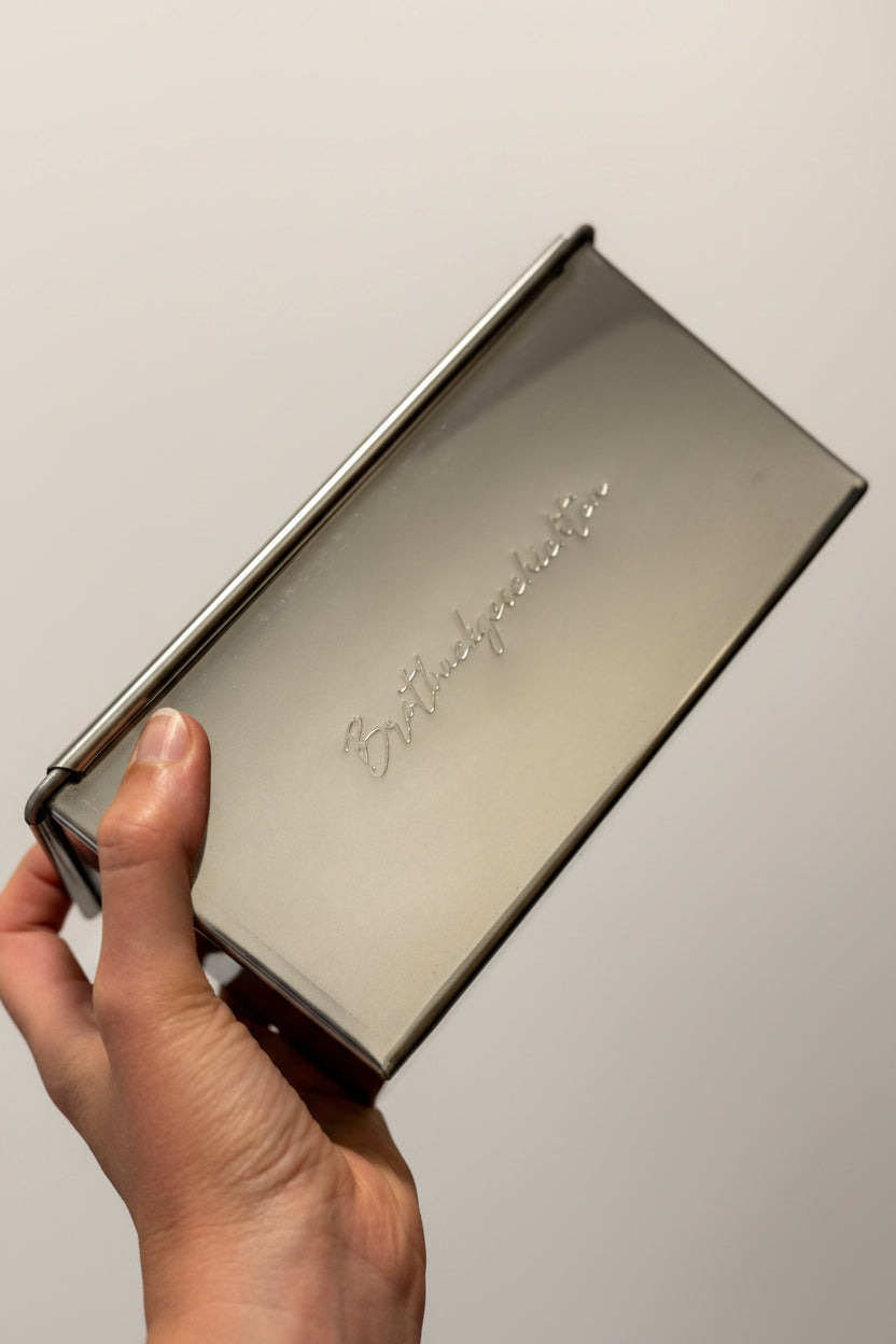 Edelstahl Kastenform 20cm