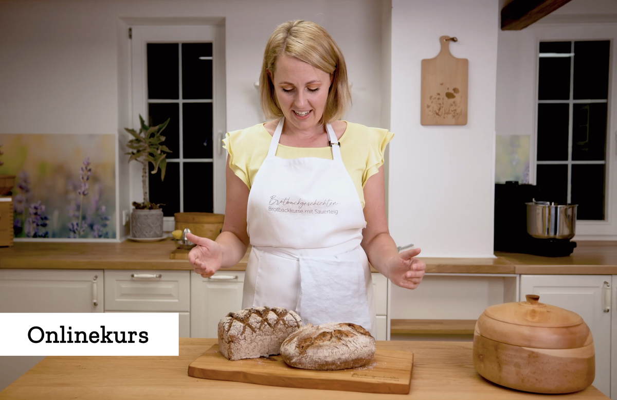 Online-Brotbackkurs mit Sauerteig